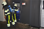 Oefening Autobrand  Newtonstraat Buitenpost
